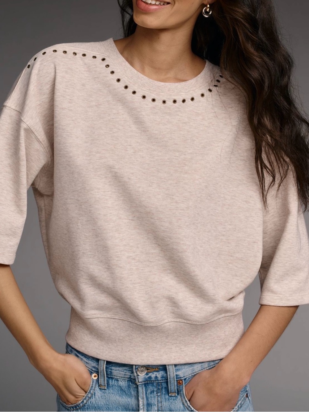 Anthropology- Mauve Sweatshirt